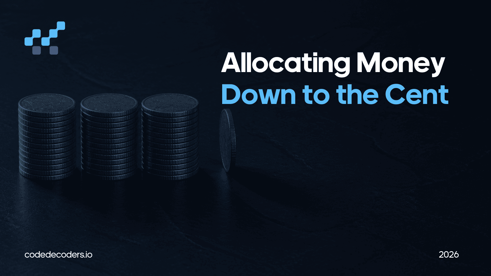 Allocating money across parties without losing a cent